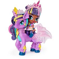 Toy Hatchimals Pixies Riders Moonlight Mia com Unicornix Glider