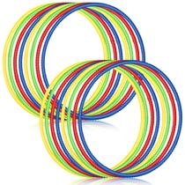 Toy Hoop Libima, 16 peças coloridas para crianças, removíveis de 71 cm