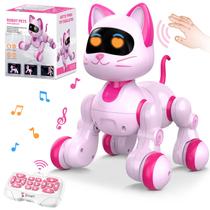 Toy interativo Robot Cat Uiopy Remote Control Pink Kids