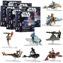 Toy Jazwares Star Wars Micro Galaxy Squadron Series 5, pacote com 6