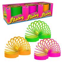 Toy Just Play Slinky the Original Walking Spring, pacote com 3