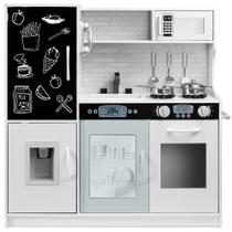Toy Kitchen Best Choice Products Pretend Play Wooden com acessórios Toy Kitchen Best Choice Products Pretend Play Wooden com acessórios