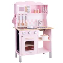Toy Kitchen New Classic Toys Wooden Finge com acessórios