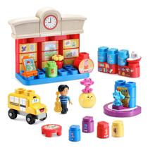 Toy LeapFrog LeapBuilders Blue's Clues e você! Escola Blue's 123 Toy LeapFrog LeapBuilders Blue's Clues e você! Escola Blue's 123