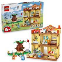 Toy LEGO Bluey's Family House com Bluey e 5 personagens com mais de 4 anos