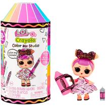 Toy LOL Surprise Loves CRAYOLA Color Me Studio com boneca 3+