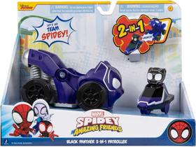 Toy Marvel Spidey e seus incríveis amigos pulam veículo de ataque