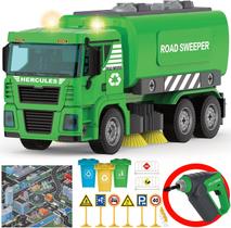 Toy MOBIUS Street Sweeper para veículos de construção com 130 unidades Toy MOBIUS Street Sweeper para veículos de construção com 130 unidades