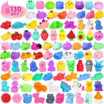 Toy Mochi Squishy Yunaking 130 unidades para crianças com alívio de estresse Toy Mochi Squishy Yunaking 130 unidades para crianças com alívio de estresse