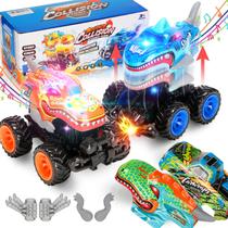 Toy Monster Truck kkmon explodindo com projéteis intercambiáveis