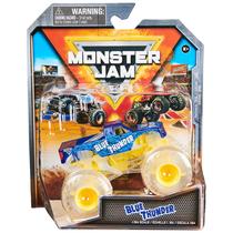 Toy Monster Truck Monster Jam Blue Thunder fundido sob pressão 1:64