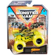 Toy Monster Truck Monster Jam Dragon fundido sob pressão em escala 1:64