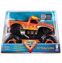 Toy Monster Truck Monster Jam El Toro Loco em escala 1:24