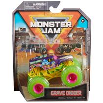 Toy Monster Truck Monster Jam Grave Digger 1:64 fundido sob pressão Toy Monster Truck Monster Jam Grave Digger 1:64 fundido sob pressão
