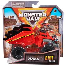 Toy Monster Truck Monster Jam Official Axel Dirt Squad 1:64