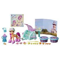 Toy My Little Pony Um Sunny Starscout de nova geração com 25 Acc