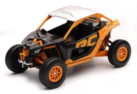 Toy New-Ray Can Am Maverick X3 XRC Turbo em escala 1:18 laranja