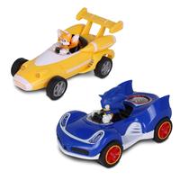 Toy NKOK Sonic transformou All-Stars Racing Tails e Sonic