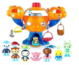 Toy Octonauts Octopus Castle com craca Kwazii Peso Shellin