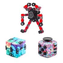 Toy Orbit Ball Magic Beans Fidget Cubes para alívio do estresse Toy Orbit Ball Magic Beans Fidget Cubes para alívio do estresse