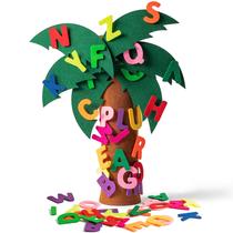 Toy OSNIE Reading Week Felt Tree 46 cm com 34 unidades Alphabet Kids