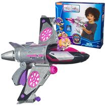 Toy Paw Patrol Mighty Movie Skye Airplane com sons