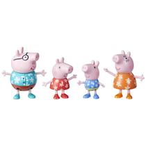 Toy Peppa Pig Peppa's Family Holiday com 4 bonecos de 3 anos ou mais Toy Peppa Pig Peppa's Family Holiday com 4 bonecos de 3 anos ou mais