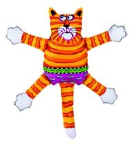 Toy Petmate Fat Cat Classic Terrible Nasty Scaries para cães grandes