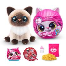 Toy Pets Alive Smitten Kittens surpreende gato siamês Mooloo Toy Pets Alive Smitten Kittens surpreende gato siamês Mooloo