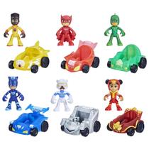 Toy PJ Masks Power Heroes Racer - Veículo com 6 Bonecos de Ação (3+)