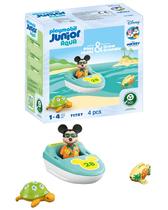 Toy Playmobil Junior e passeio de barco do Disney Mickey Mouse