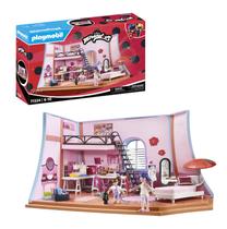 Toy Playmobil Miraculous Marinette's Loft com acessórios Toy Playmobil Miraculous Marinette's Loft com acessórios