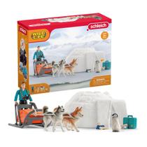 Toy Playset Schleich Wild Life Antarctic Expedition com animais Toy Playset Schleich Wild Life Antarctic Expedition com animais