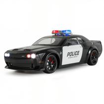 Toy Police Car FRJV Hellcat Diecast 1/24 com luzes Kids 3-5