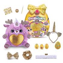 Toy Rainbocorns Epic Golden Egg Reindeer com mais de 25 surpresas