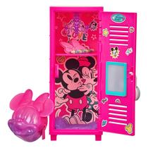 Toy REAL LITTLES Disney Minnie Mouse Locker com mochila