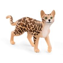 Toy Schleich Farm World Bengal Cat para crianças de 3 anos ou mais