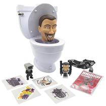 Toy Skibidi Toilet Mystery com brinquedos surpresa no interior