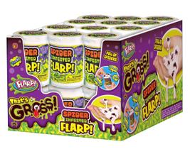 Toy Slime JA-RU Spider Infested Flarp Putty, pacote com 24