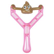 Toy Slingshot Poop - Mini brinquedos Rubber Slingshot Flying Poop