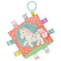Toy Soothing Sensory Crinkle Me Taggies Painted Pony Baby
