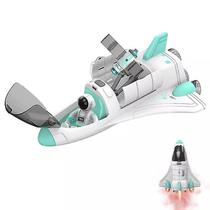 Toy Space Rocket Spray Acousto Optic Spaceship Astronaut Kid