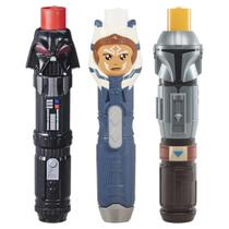 Toy STAR WARS Lightsaber Squad, pacote com 3 unidades para crianças de 4 anos Toy STAR WARS Lightsaber Squad, pacote com 3 unidades para crianças de 4 anos