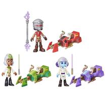 Toy Star Wars Young Jedi Adventures Speeder, pacote com 3 unidades, 10 cm e 3 anos Toy Star Wars Young Jedi Adventures Speeder, pacote com 3 unidades, 10 cm e 3 anos