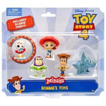 Toy Story 4 Mini Figuras Brinquedos Da Bonnie 4cm - Mattel