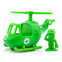 Toy Story 4 Mini Veículo Sargento e Helicóptero - Mattel (6118)