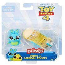 Toy Story 4 Mini veículos Bunny e Carnival Rocket - Mattel
