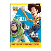 Toy Story Caderno Universitário Brochura Capa Dura 80 fls Spiral Toy Story Caderno Universitário Brochura Capa Dura 80 fls Spiral
