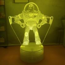 Toy Story com luz noturna 3D Woody Buzz Lightyear Alien Toy Story com luz noturna 3D Woody Buzz Lightyear Alien