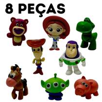 Toy Storys Kit 8 Unidades Action Figure Disney Brinquedo Toy Storys Kit 8 Unidades Action Figure Disney Brinquedo
